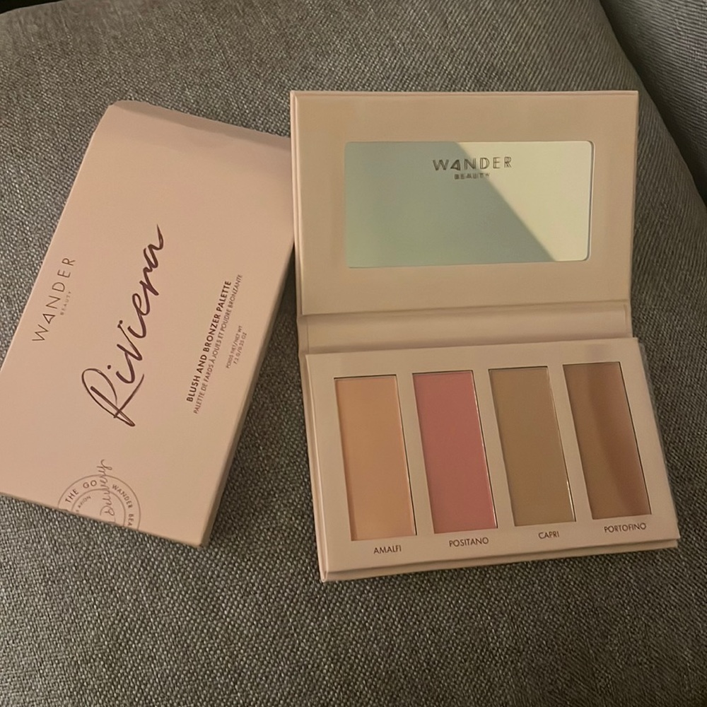 WANDER Beauty RIVIERA Blush and Bronzer Palette